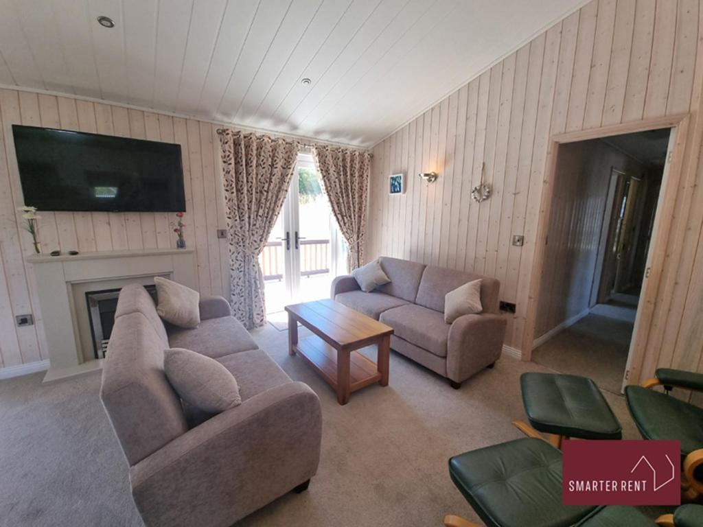 Milford On Sea - 4 Bedroom Lodge In Shorefield Country Park エクステリア 写真